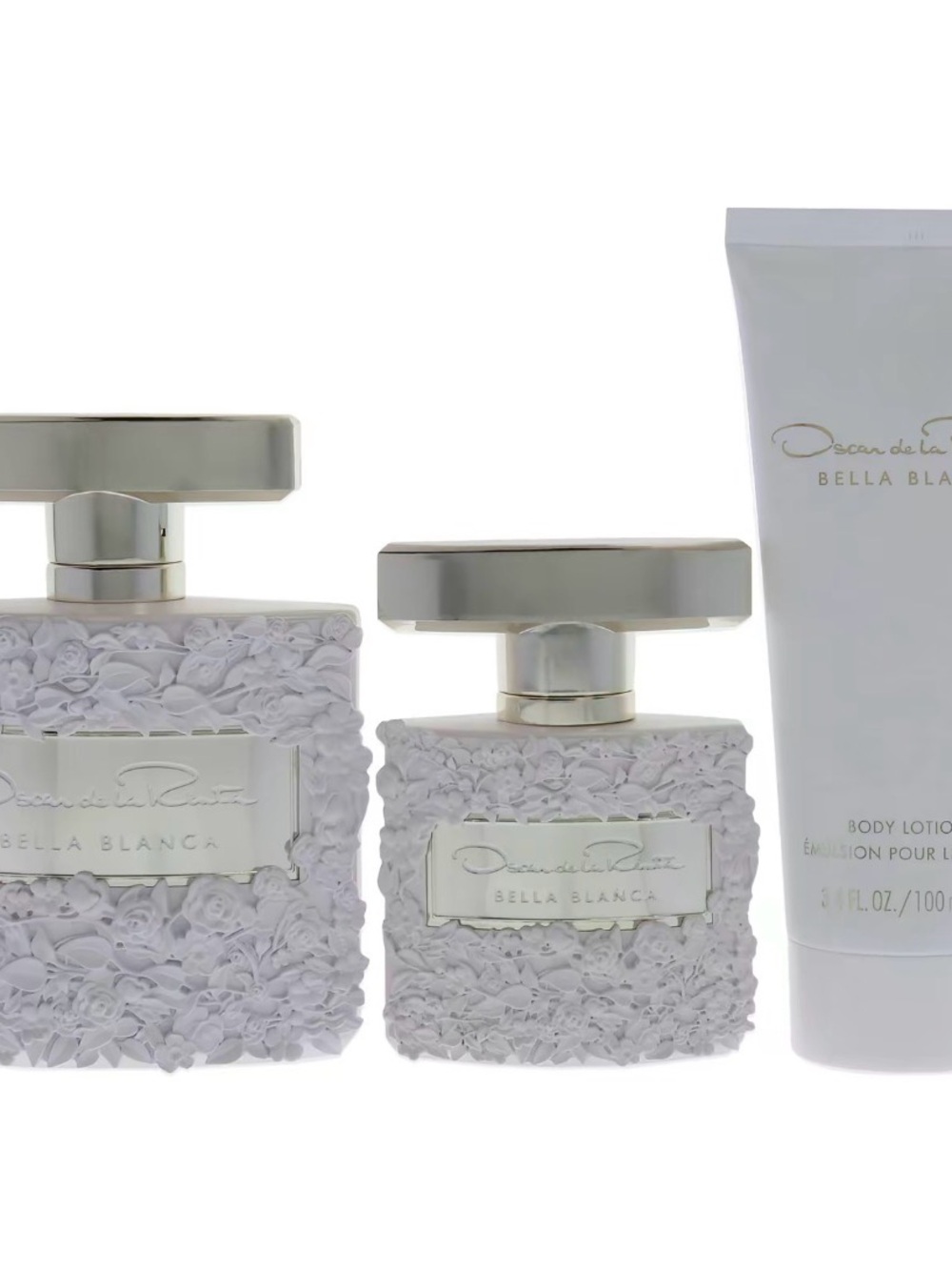 Oscar de la Renta Bella Blanca Fragrance & Body Lotion Set - White